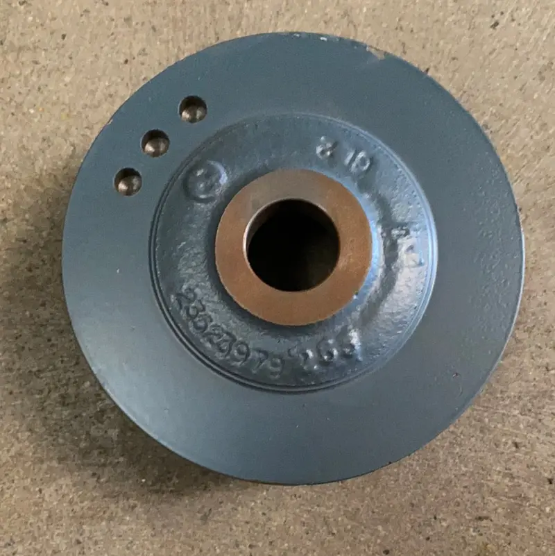 Detroit Diesel 23523979 Accessory Drive Pulley, 12 Groove Dde 23523979 1