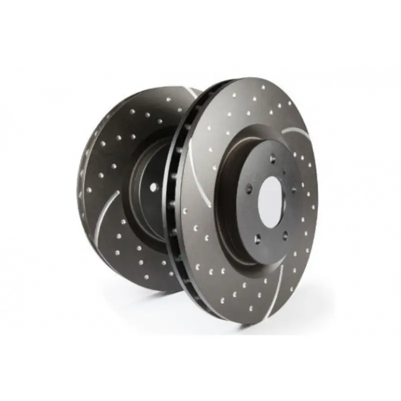 Dimpled And Slotted Rear Brake Discs <Br> Suzuki Swift Sport Zc31s <Br> 2005-2011 1