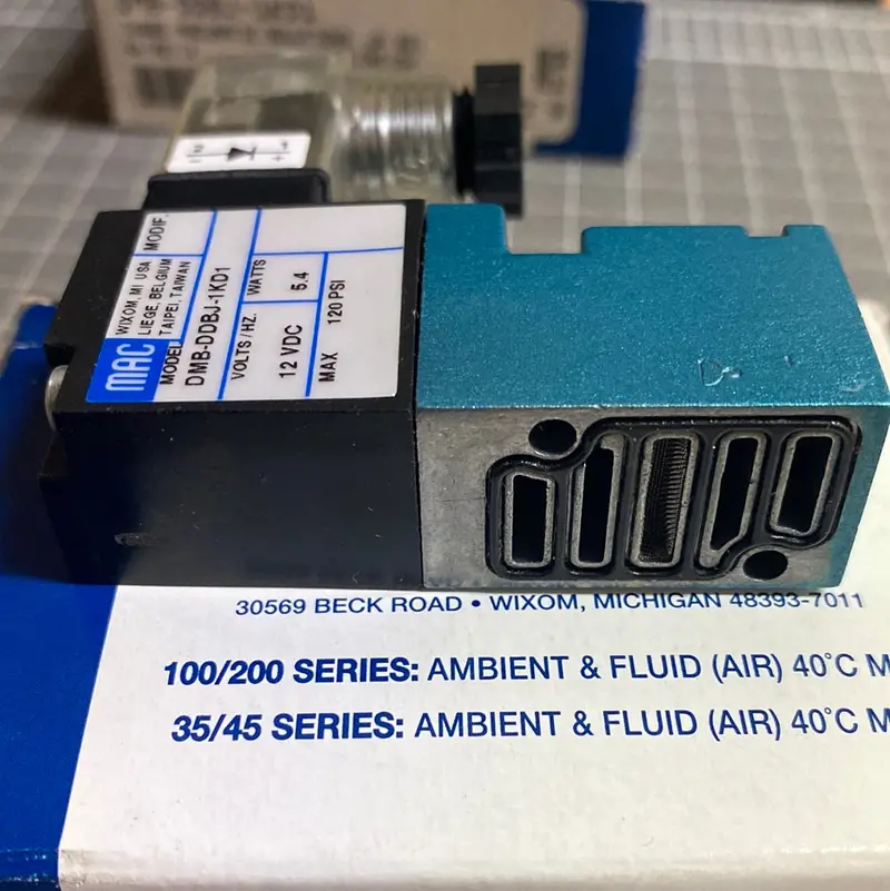 Dmb-Ddbj-1Kd1 Solenoid Valve - Mac Valves 1