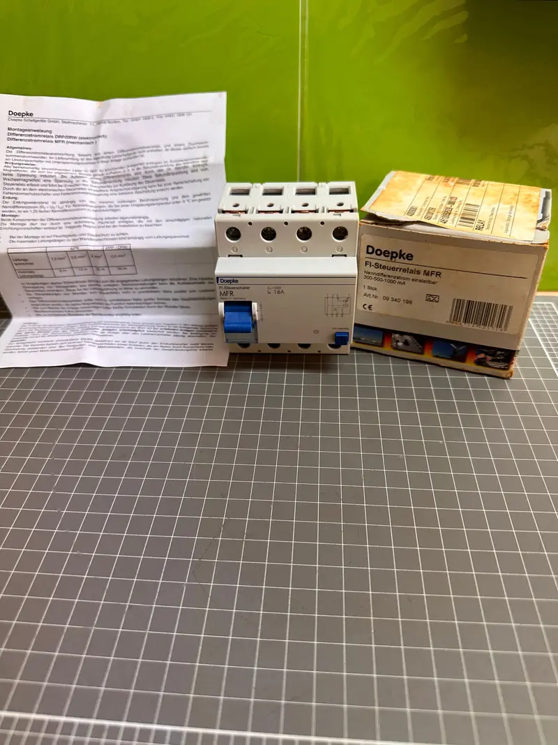 Doepke Modular Residual Current Devices Mfr 1