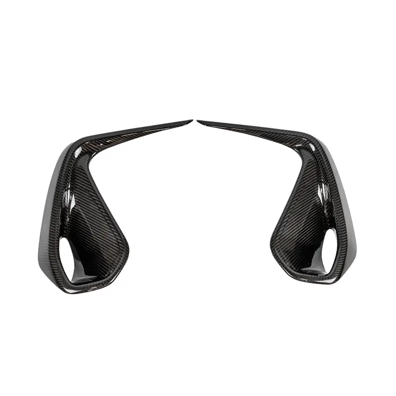 Driven Media Carbon Fiber Front Bumper Bezel Covers - 2022+ Subaru Brz 2