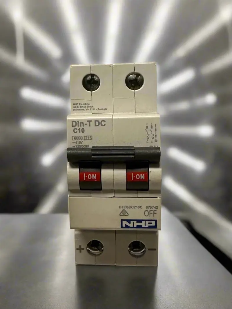 Dtcbdc210c Din-T Dc C10 Miniature Circuit Breaker 2P 10A 1