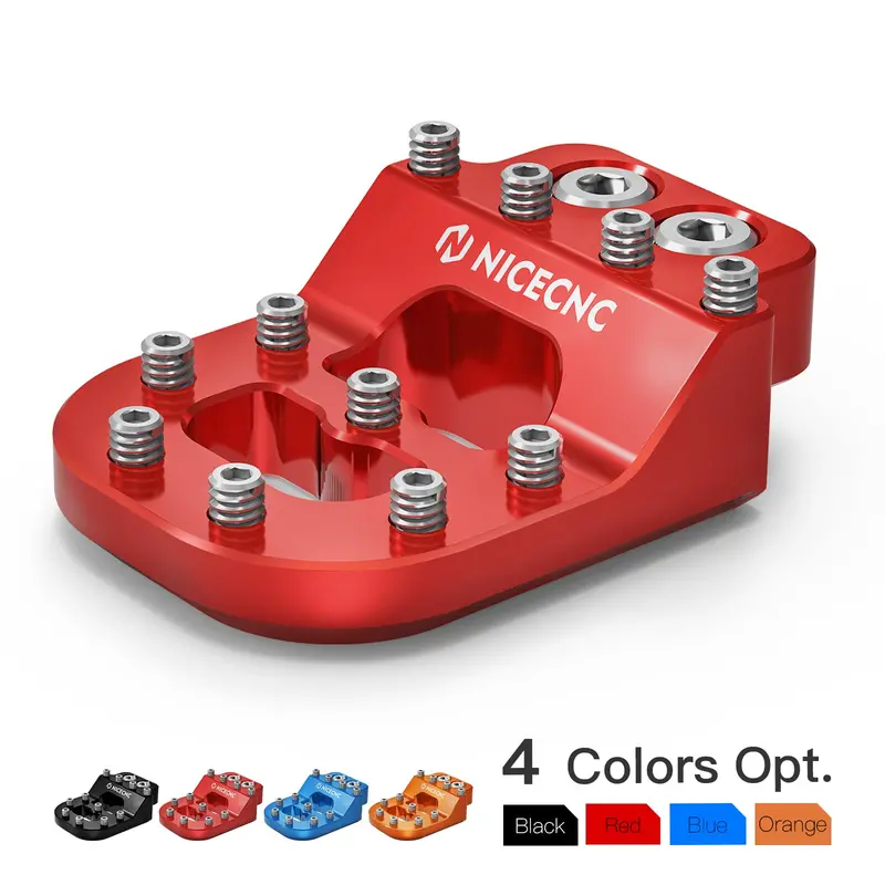 Dual Control Rear Brake Pedal Pad Tip For Beta Rr X-Trainer Gas Gas Ec Xc 250 300 1