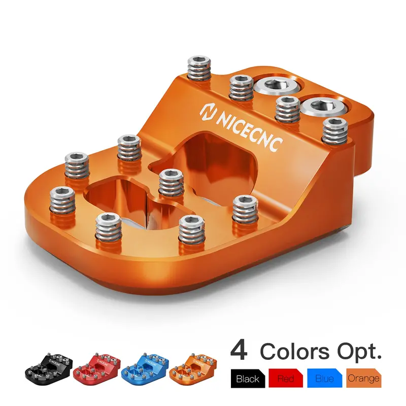 Dual Control Stepped Rear Brake Pedal Pad Tip For Ktm 125-530 390 790 890 Adv 690 Enduro R 1