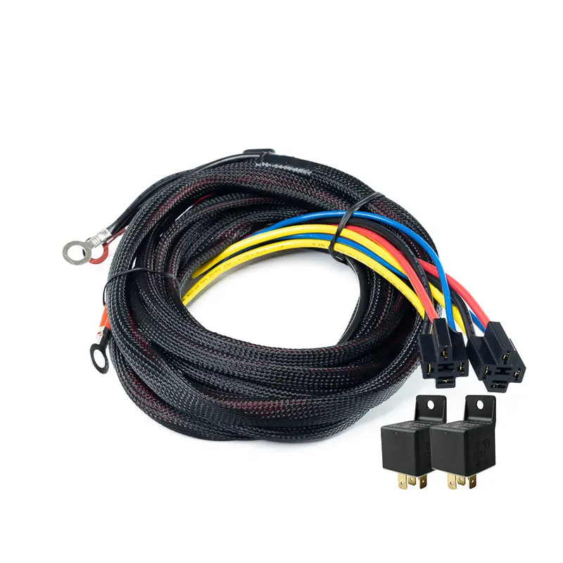 Dual-Pump Universal Kit To Hardwire Two Fuel Pumps To Battery 1