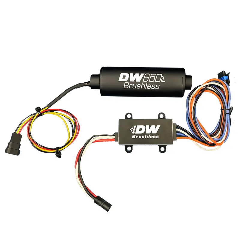 Dw650il Brushless In-Line Fuel Pump W/2-Speed Controller 1