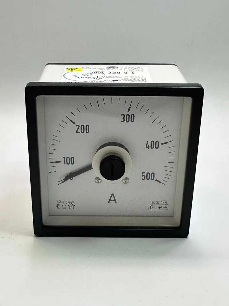 E243-03Ag-Ls-C5 Long Scale Moving Iron Ac Ammeter 1