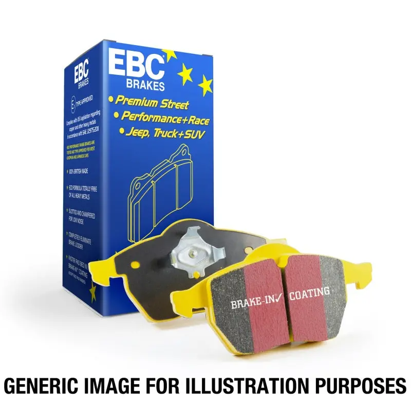 Ebc Yellowstuff Front Brake Pads 2000-2002 Toyota Mr2 Spyder 1