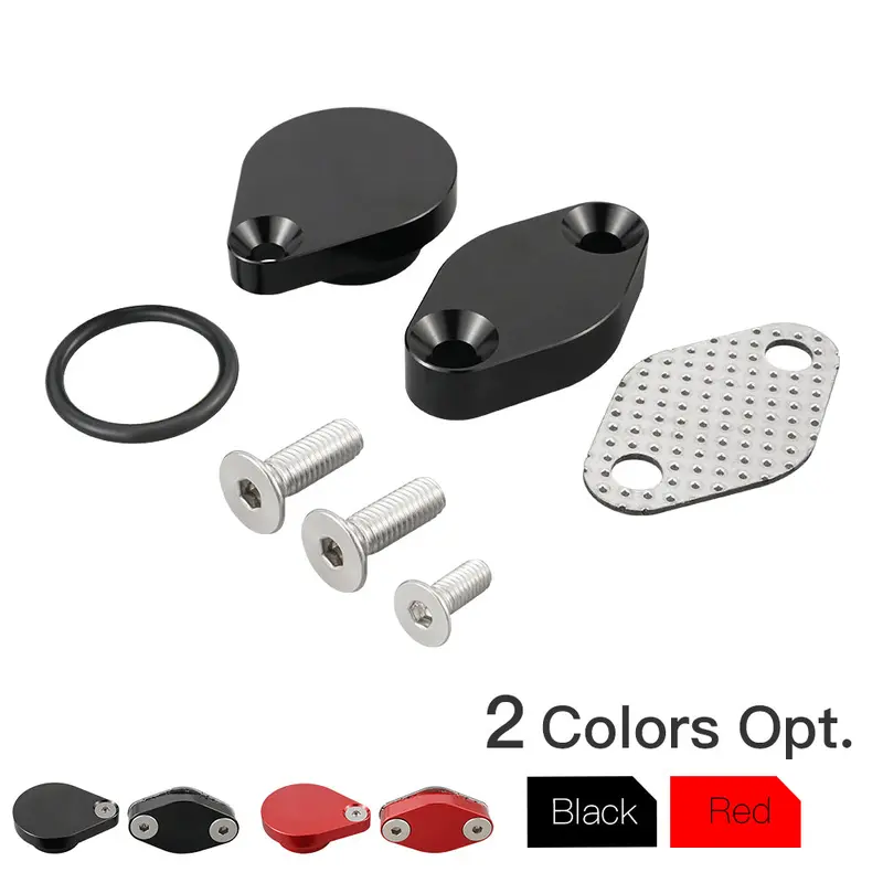 Egr Delete Kit Intake Exhaust Block Off Plate For Ls Lsx 4.8L 5.3L 6.0L Duramax Silverado 2500 3500 1