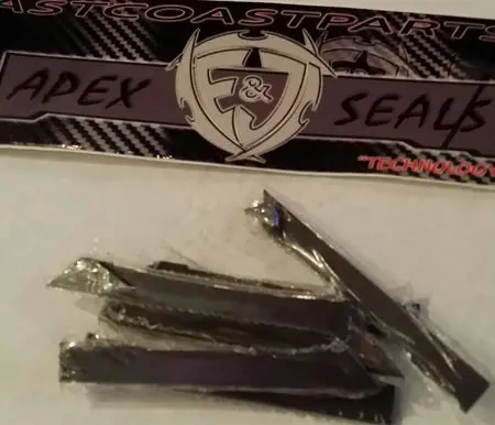 E&J Autoworks 13B 3 Piece Apex Seals 1