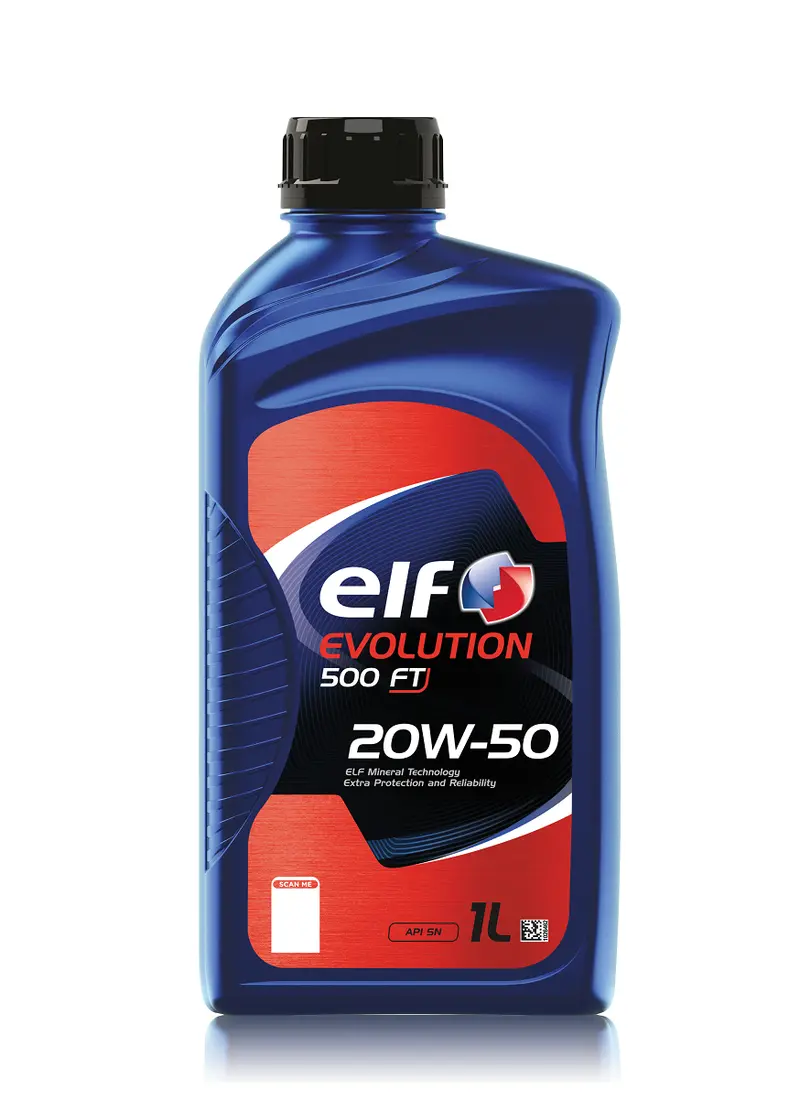 Elf Evolution 500 Ft 20W50 1L Mineral Oil 1
