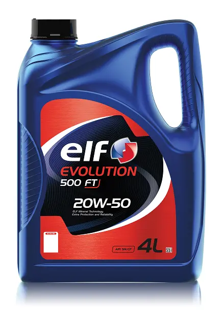 Elf Evolution 500 Ft 20W50 4L Mineral Oil 1