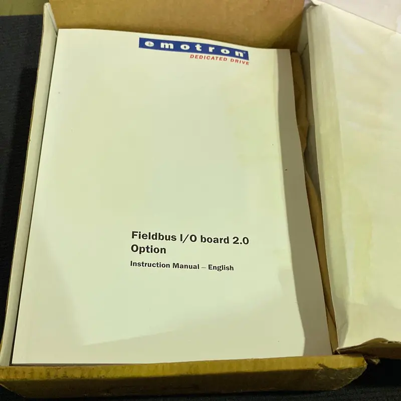 Emotron Fieldbus I/O Board Profibus Option . 01-3876-05 1