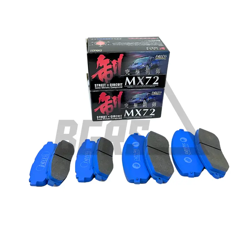 Endless Brake Pads Full Set Type Mx72 - Brz Zc6 86 Zn6 1