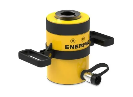 Enerpac Rch603 63.6 Ton Capacity, 3.00 In Stroke, Single-Acting, Hollow Plunger Hydraulic Cylinder 1