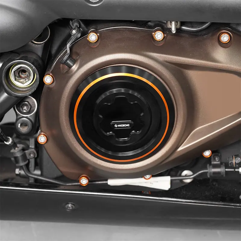 Engine Clutch Derby Cover Insert For Harley Sportster S 1250 Nightster 975 2