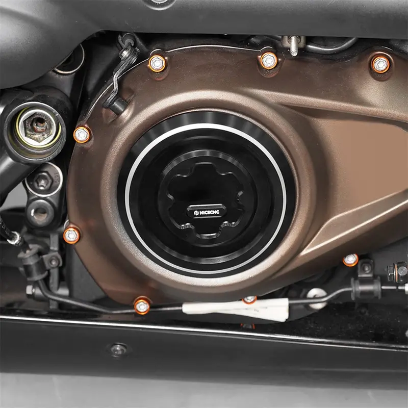 Engine Clutch Derby Cover Insert For Harley Sportster S 1250 Nightster 975 3