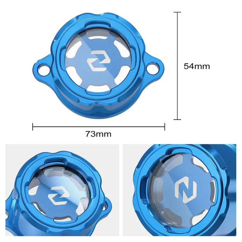 Engine Oil Filter Cap Cover For Yamaha Yz450f 2023-2024 Yz450fx Wr450f 2024 2