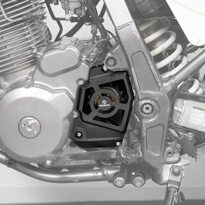 Engine Sprocket Cover Chain Guard Case Saver For Suzuki Dr650 S / Se 2