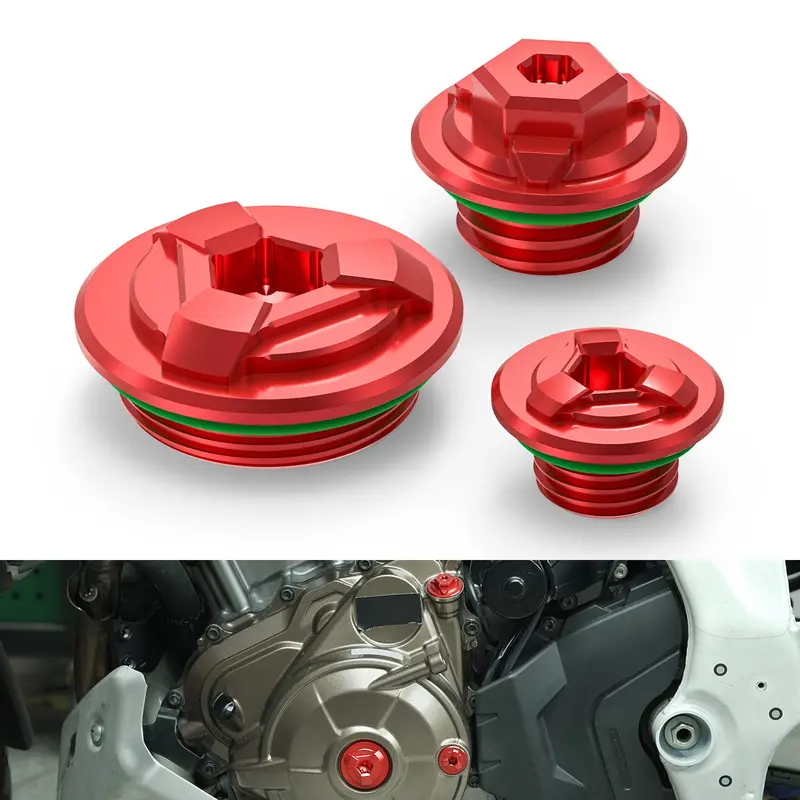 Engine Timing Crankshaft Plug Oil Filler Cap Kit For Honda Africa Twin Crf 1000L 1100L 1