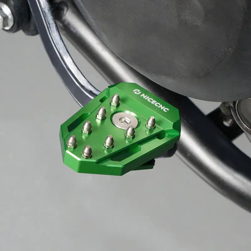 Enlarged Foot Brake Pedal Extension Pad Tip For Kawasaki Klr650 2008-2018 2