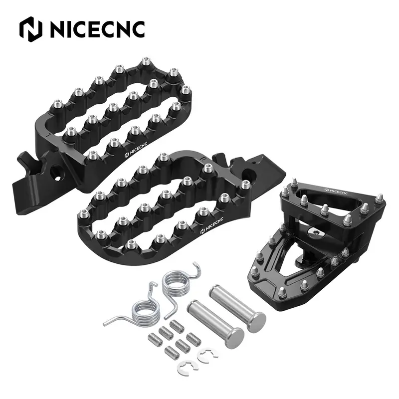 Enlarged Footpegs & Dual Control Brake Pedal Extender For Honda Africa Twin Crf 1100L 2