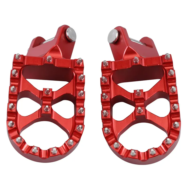 Enlarged Wide Foot Pegs Pedals For Honda Xr650l 1993-2025 Xr 650R 600R 250R 400R 1