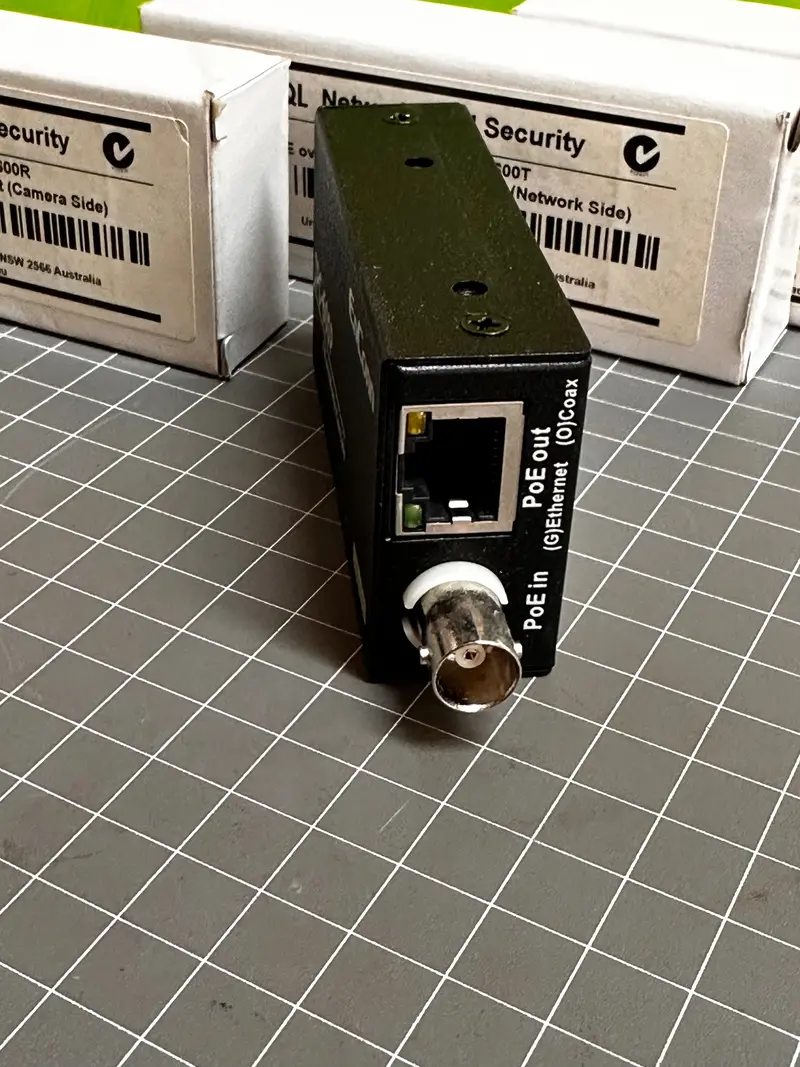 Eql Poe-Ipc-6001-Kit Long Range Poe Coax Trancievers 1