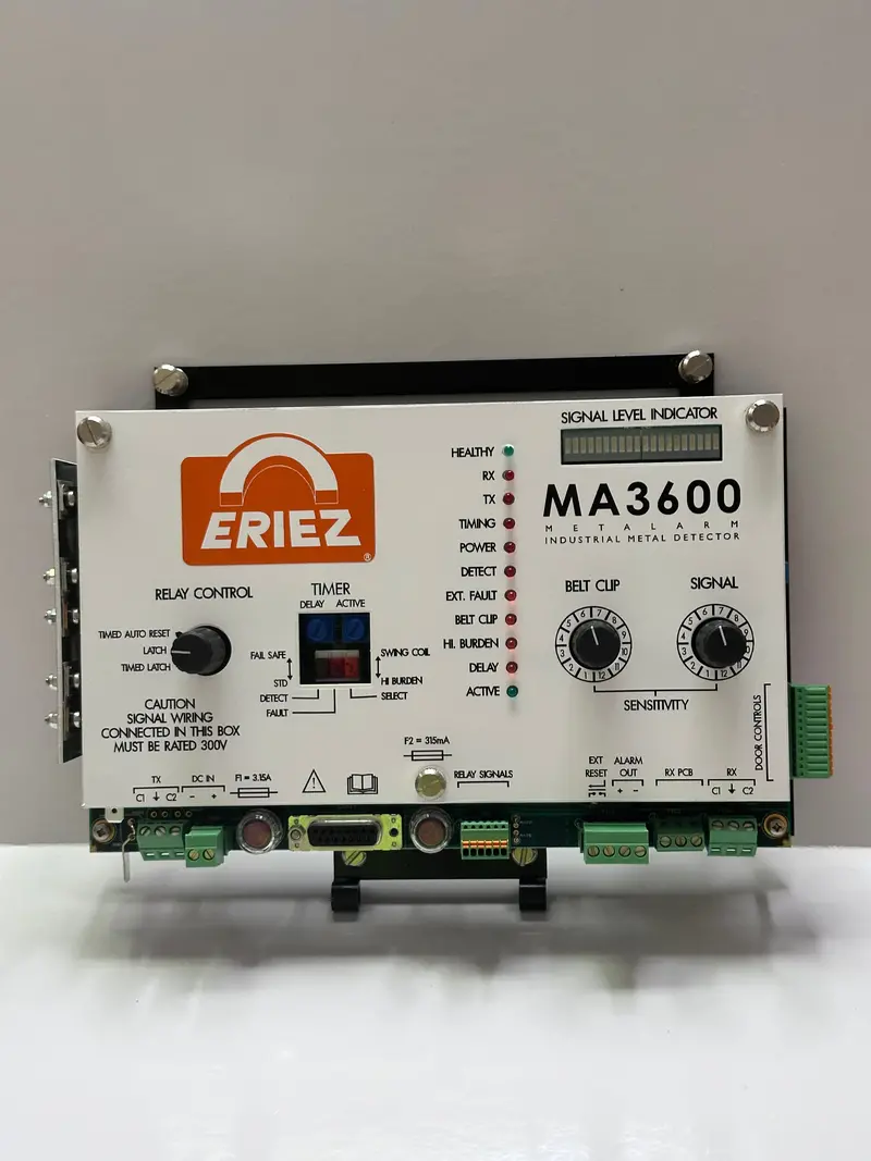 Eriez Ma3600 Series Metalarm Relay Control For Hawk And Eagle Model Industrial Metal Detectors 1