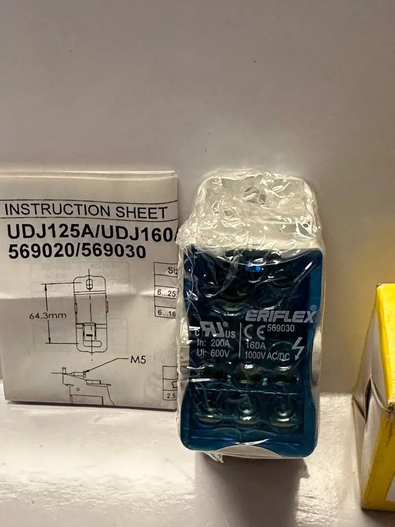 Eriflex 569030 Distribution Block 160A 1