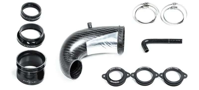 Eventuri Carbon Fibre Turbo Inlet - Audi Rs3 8V Fl / Rs3 8Y /Tt Rs / Rsq3 1