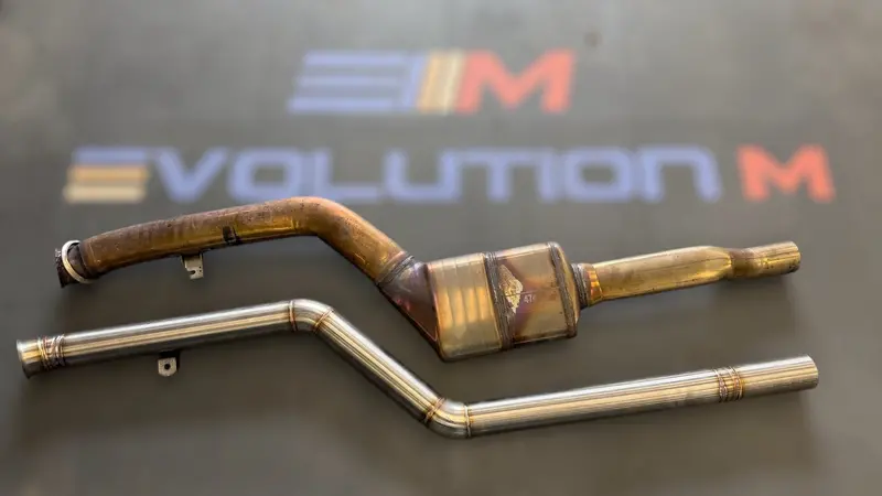 Evolution M | Bmw G30/G31 545E Opf Delete Midpipe 1
