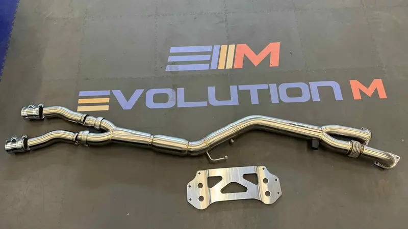 Evolution M | Single Midpipe With Opf Sensor Connector | Bmw G8x M2/M3/M4 1