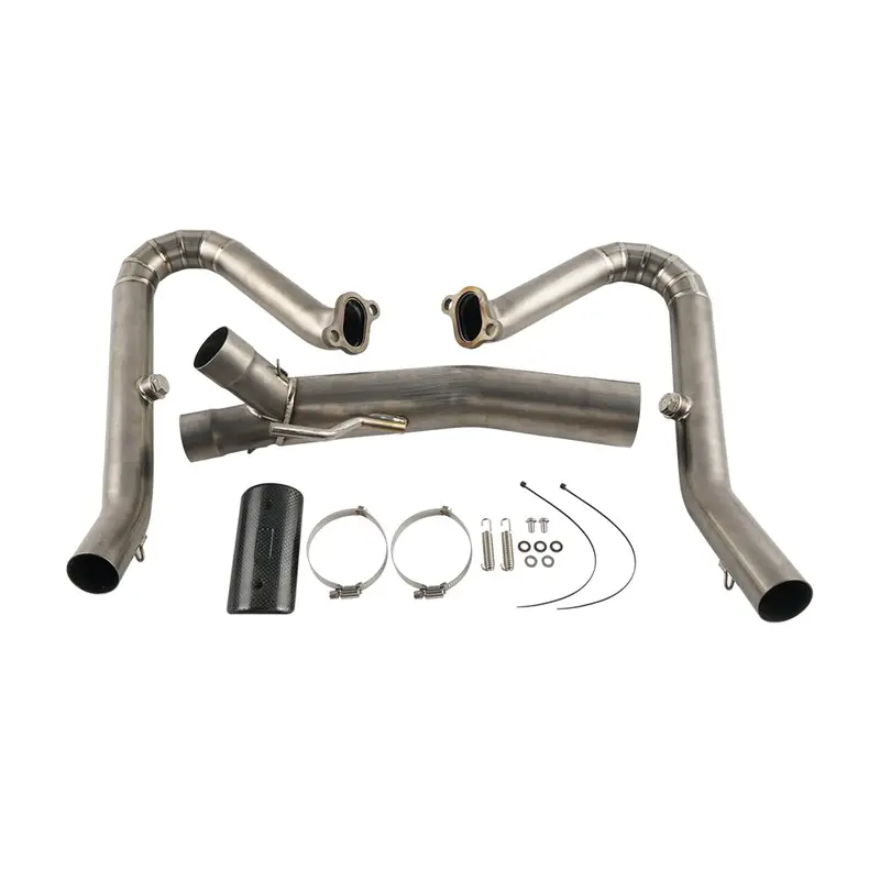 Exhaust Muffler Head Pipe Header Kit For Bmw R1200gs / Adventure 2013-2018 1