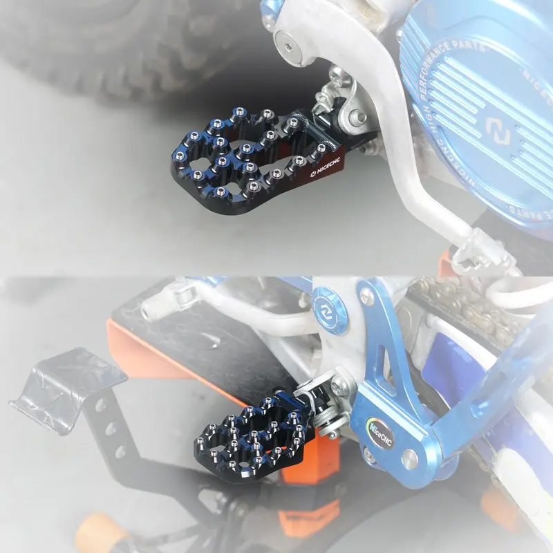Extender Offset Foot Pegs Footrests For Yamaha Yz250f Wr250f Wr450f 2005-2023 2