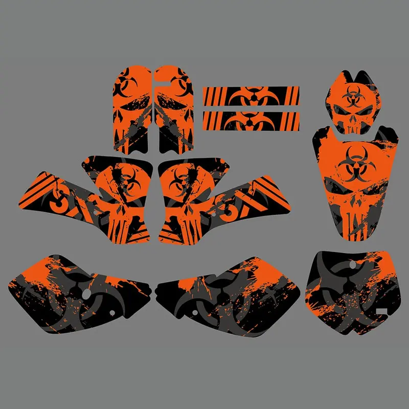 Fairing Personality Decal Stickers Kit For Ktm Sx65 2002-2008 1