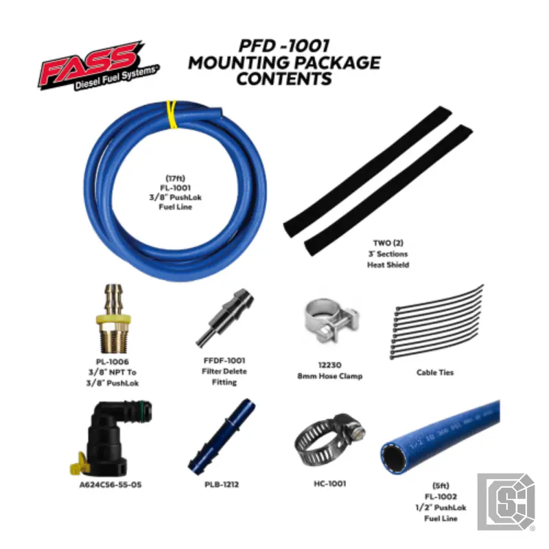 Fass - Powerstroke Filter Delete Kit - Pfd1001 1