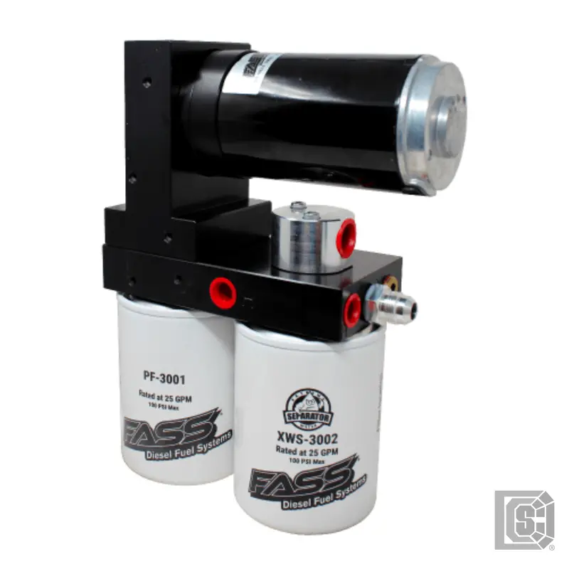Fass - Titanium Signature Series Diesel Fuel System 165Gph, (10 Psi) 2008-2010 Ford Powerstroke 6.4L, 600-1000Hp - Tsf16165g 2