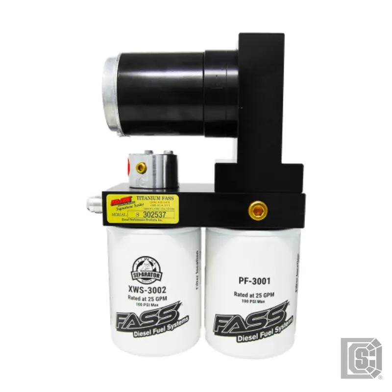 Fass - Titanium Signature Series Diesel Fuel System 250F 240Gph (45 Psi) 1994-1998 Dodge Cummins 5.9L, 900-1200Hp - Tsd10250f240g 1