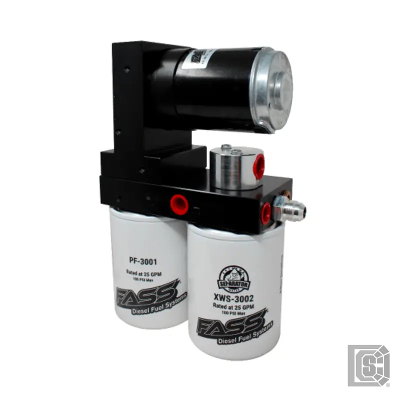 Fass - Titanium Signature Series Diesel Fuel System 250Gph (16-18 Psi) 1998.5-2004.5 Dodge Cummins 5.9L, 900-1200Hp - Tsd08250g 2