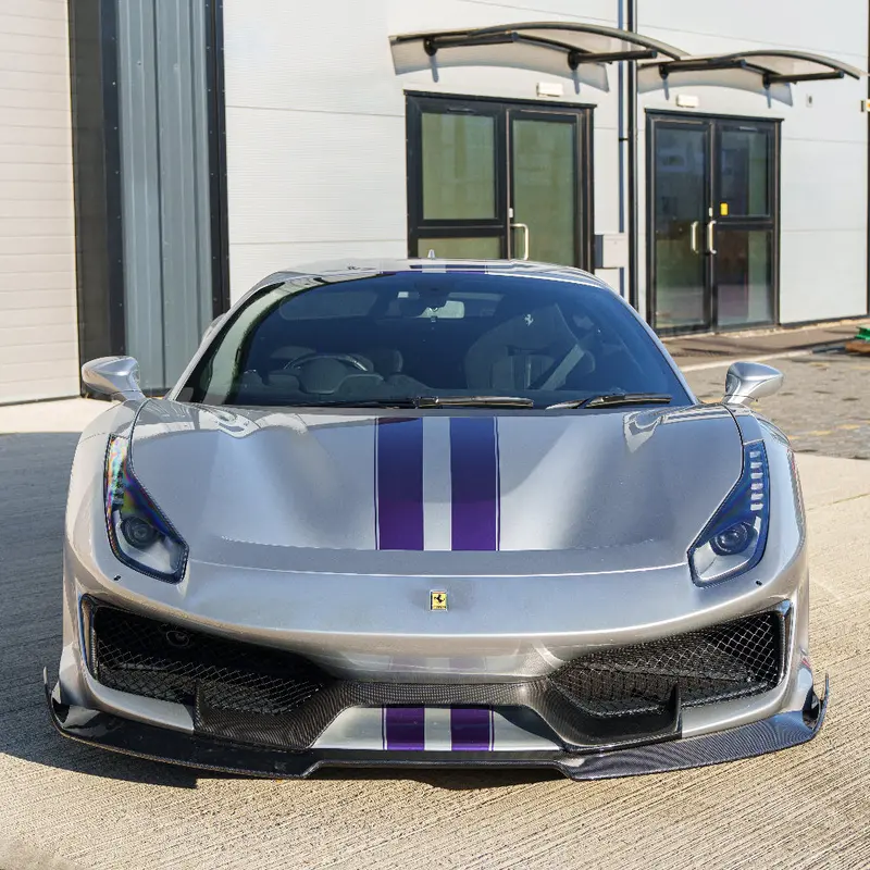 Ferrari 488 Pista Carbon Fibre Splitter - Ct Design 1