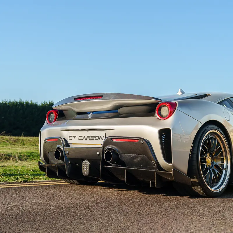 Ferrari 488 Pista Carbon Fibre Spoiler - Ct Design 2