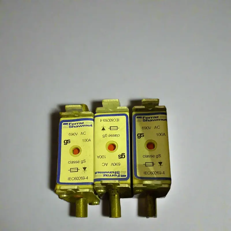 Ferraz Shawmut 100A Nh000gs69v100pv Protistor T322063 - Box Containing 3 1