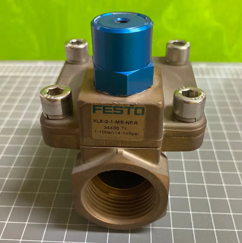 Festo Vlx-2-1-Ms-Nbr  2/2-Way Indirectly Actuated Directional Control Valve 1