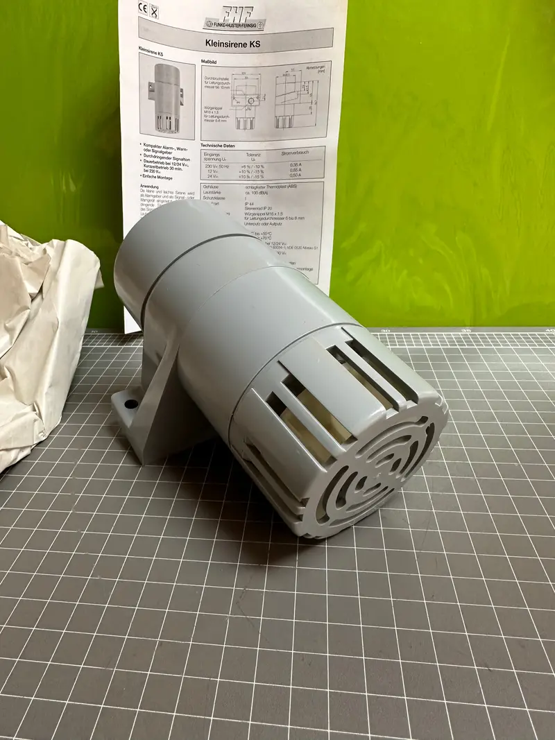 Fhf Mini Siren Ks 24Vdc, Fhf21411013 1
