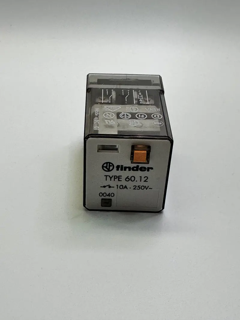 Finder Type 60.12 Relay 10A 250V 1