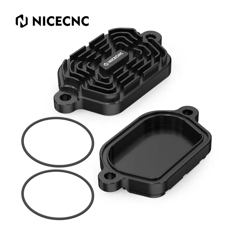Finned Engine Valve Covers W/Rings Kit For Suzuki Dr650 S / Se 1996-2024 1