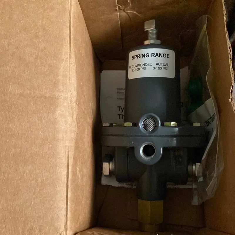 Fisher 164A/85 1/4: Npt 3 Way Pneumatic Regulator 1