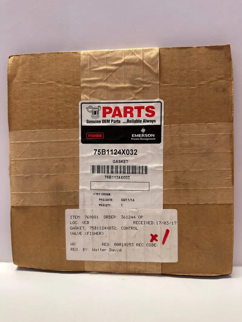 Fisher 75B1124x032 Gasket For Control Valve 1