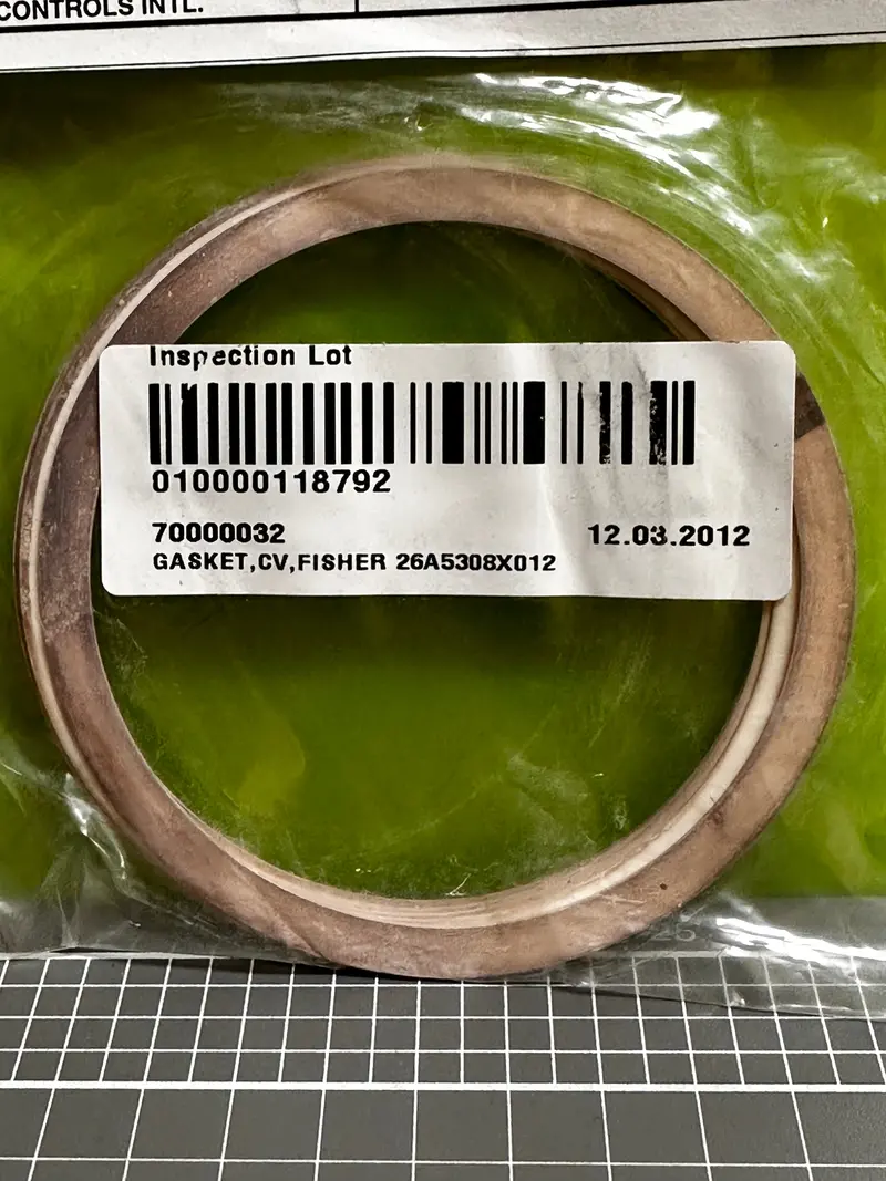 Fisher Emerson 26A5308x012 Gasket Cv Pack Of 5 1
